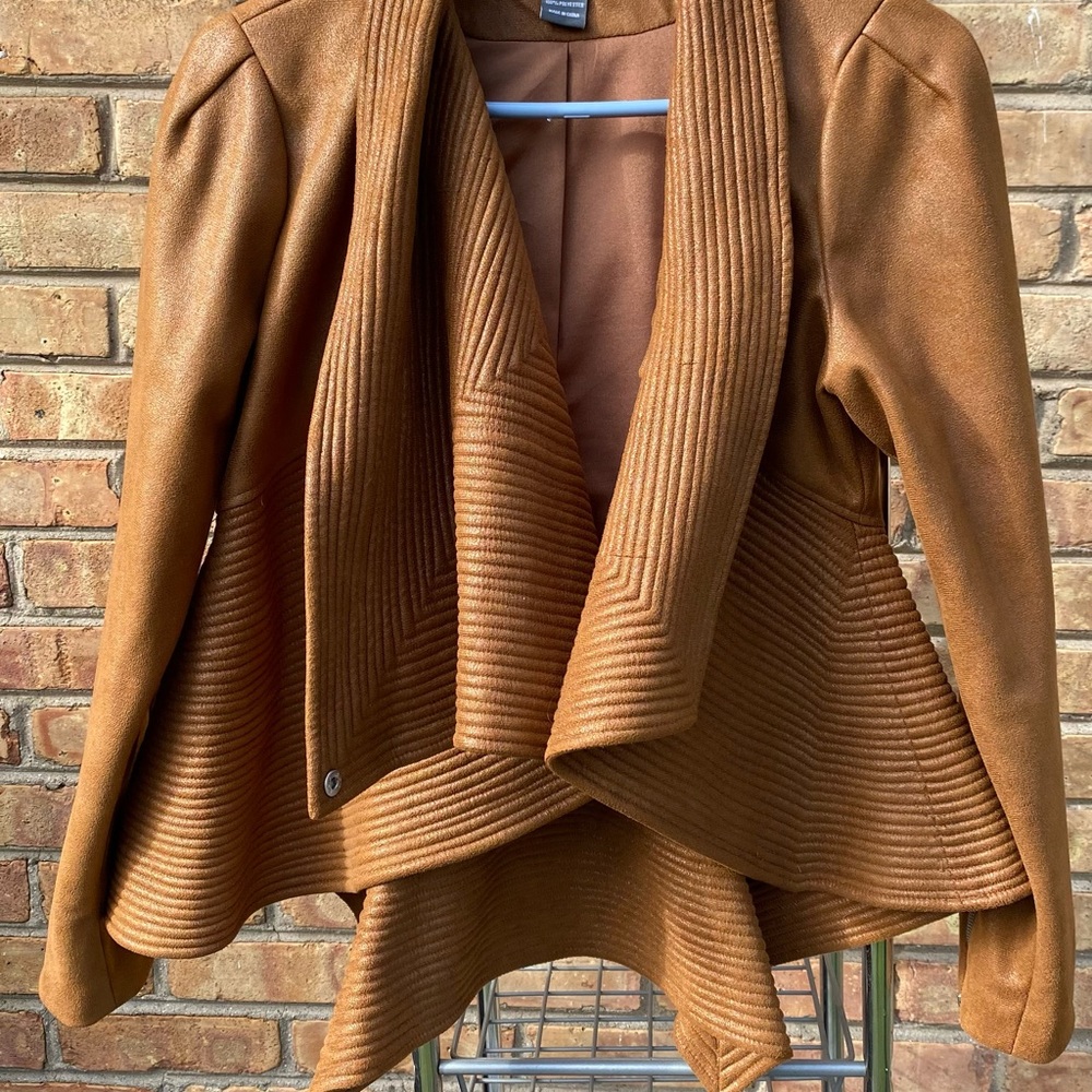 Camel Colored Casual Jacket